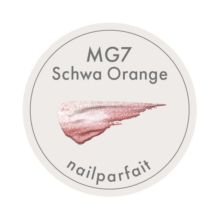 ネイルパフェ マグネットジェル MG7 シュワオレンジ 2g