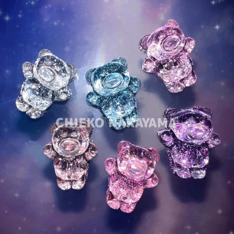 お取り寄せ StarBits byWSPTJAPAN 【なかやまちえこ先生監修!】 Flash nail. フラッシュネイル パウダー 6色セット