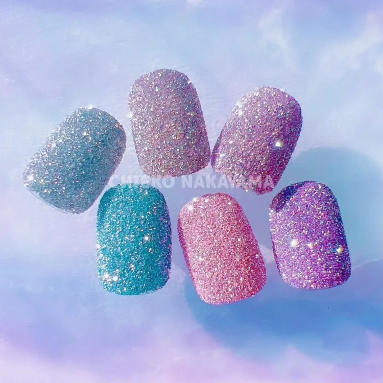お取り寄せ StarBits byWSPTJAPAN 【なかやまちえこ先生監修!】 Flash nail. フラッシュネイル パウダー 6色セット