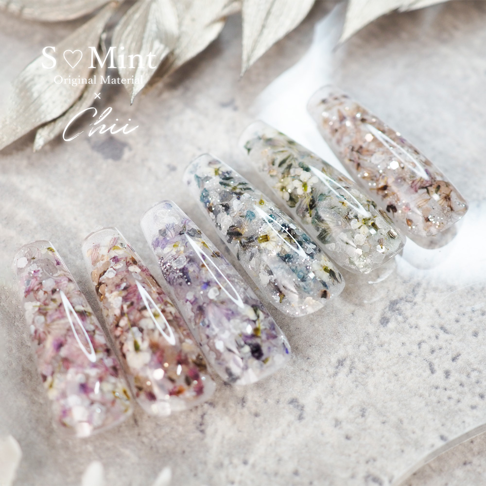 SMint ×Chii Flower Flake ６色セット