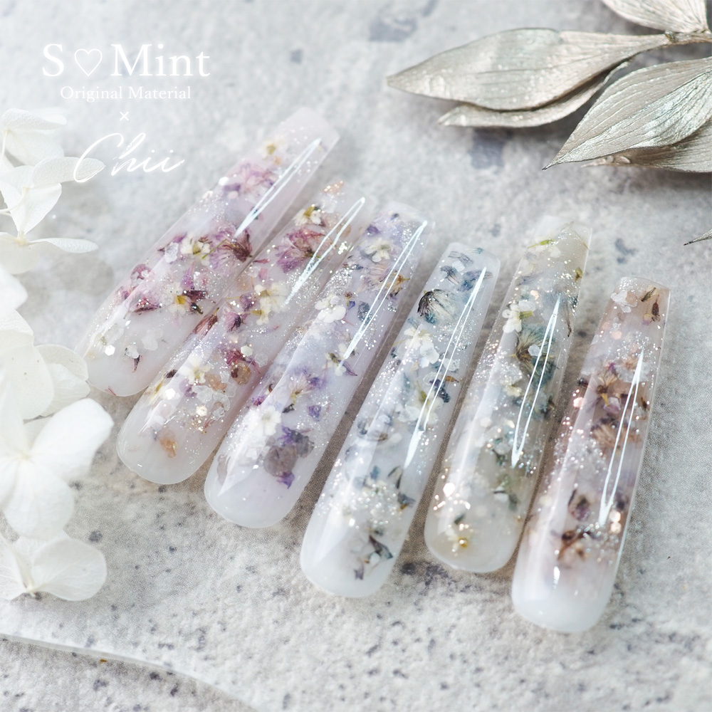 SMint ×Chii Flower Flake ６色セット