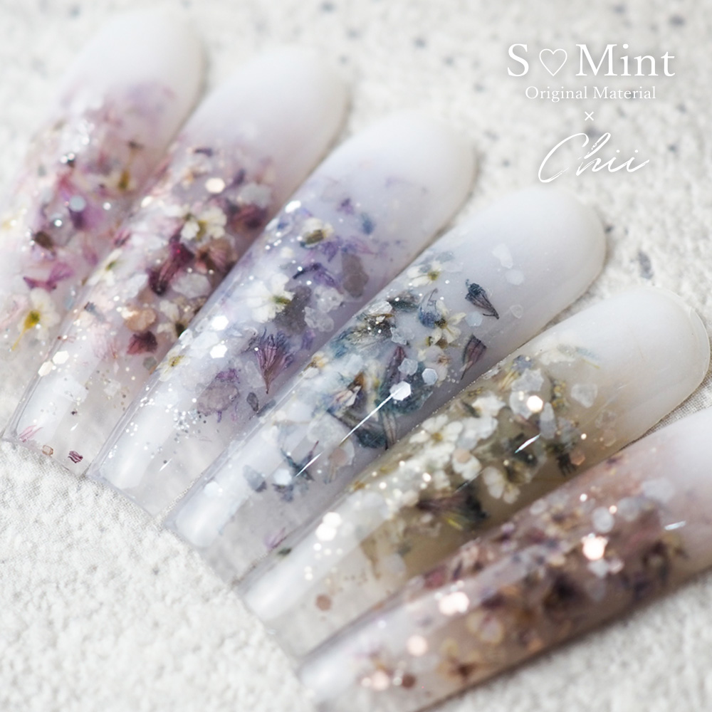 SMint ×Chii Flower Flake ６色セット