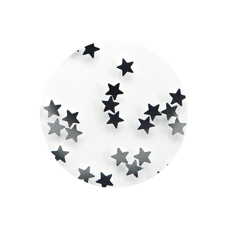 ネイルパフェ miniスターのホログラム5色セット 1mm