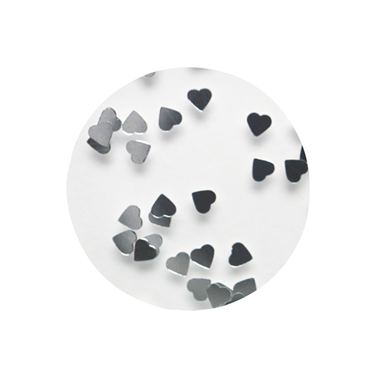ネイルパフェ miniハートのホログラム6色セット 1mm
