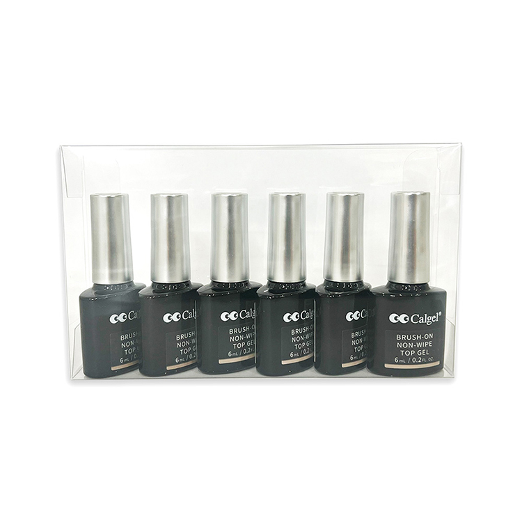 CalGel ブラッシュオンノンワイプトップジェル 6個セット