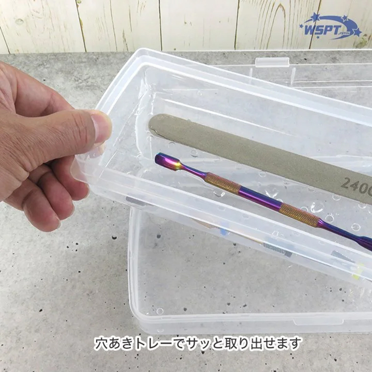 お取り寄せ StarBits byWSPTJAPAN 消毒ケース　クリア
