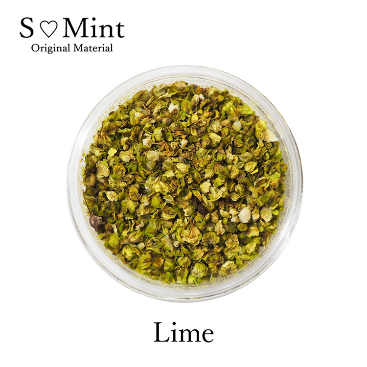 SMint フラワーモチーフパウダー Lime