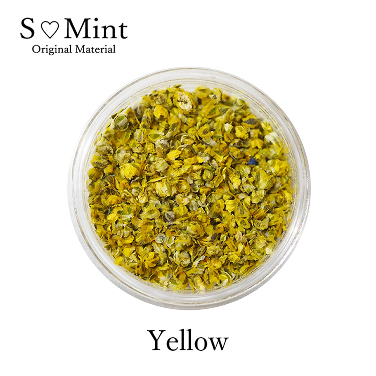 SMint フラワーモチーフパウダー Yellow