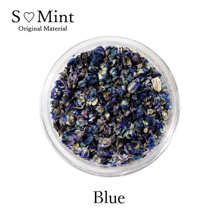 SMint フラワーモチーフパウダー Blue
