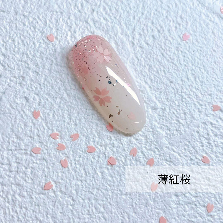 生産終了 ネイルパフェ mini桜ホログラム　薄紅桜