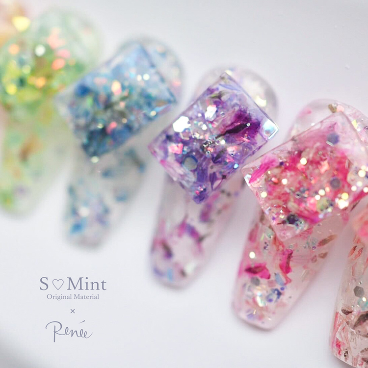 SMint Mix Flower Flat Fruit Flower Collection 1 アップル