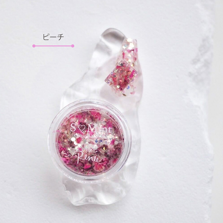 SMint Mix Flower Flat Fruit Flower Collection 2 ピーチ