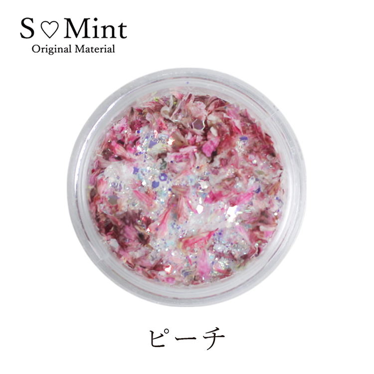 SMint Mix Flower Flat Fruit Flower Collection 2 ピーチ