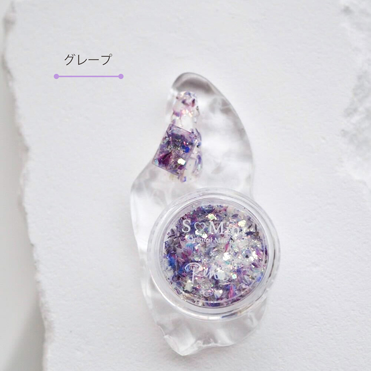 SMint Mix Flower Flat Fruit Flower Collection 3 グレープ
