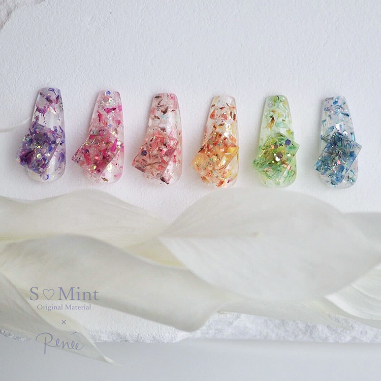 SMint Mix Flower Flat Fruit Flower Collection 3 グレープ