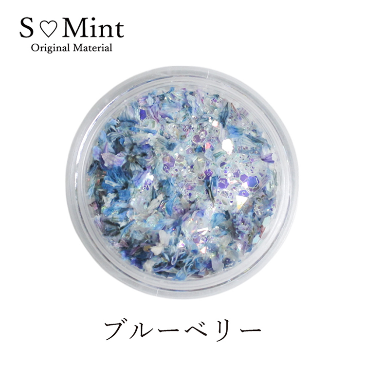 SMint Mix Flower Flat Fruit Flower Collection 4 ブルーベリー