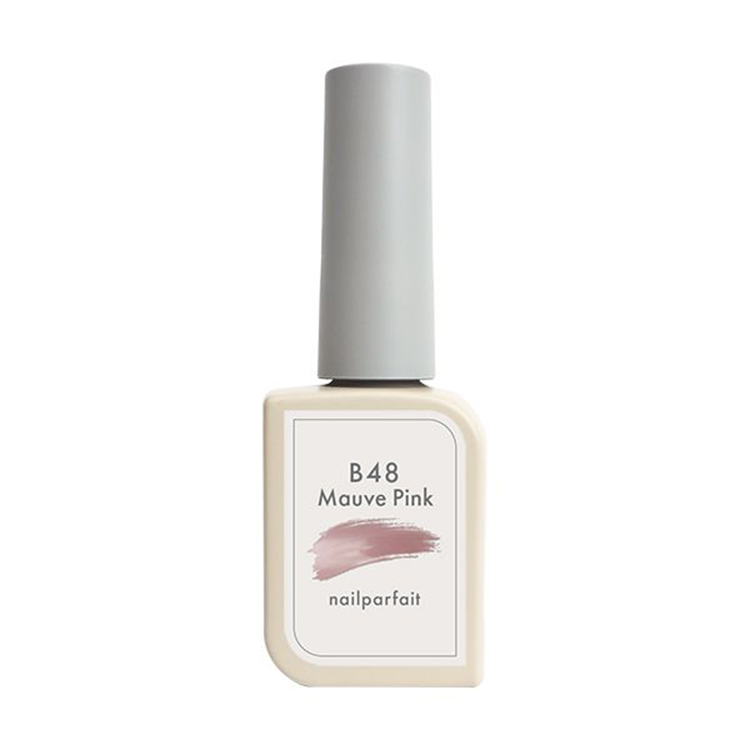 ネイルパフェ アドバンスカラージェル　B48 モーヴピンク　7mL
