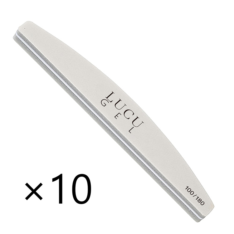 お取り寄せ LUCU GEL スポンジファイル　100/180　10本