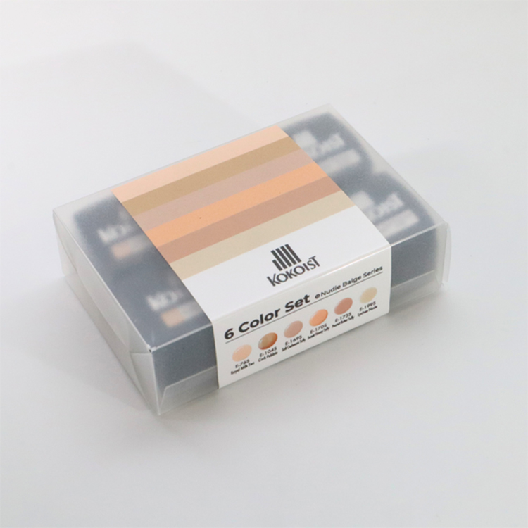 お取り寄せ KOKOIST EXCEL LINE カラージェル 6color set 12 Nudie Baige Series