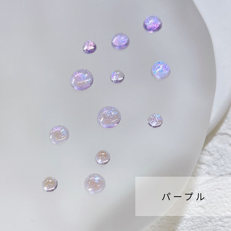 ネイルパフェ プリズムドロップ　パープル