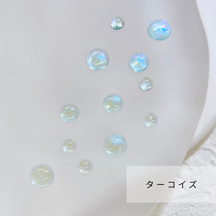 ネイルパフェ プリズムドロップ　ターコイズ
