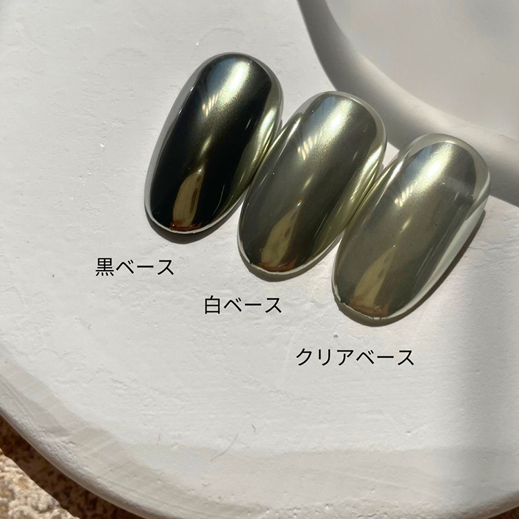 ネイルパフェ 2Way　ミラー＆マグパウダー　MM3　ミモザ
