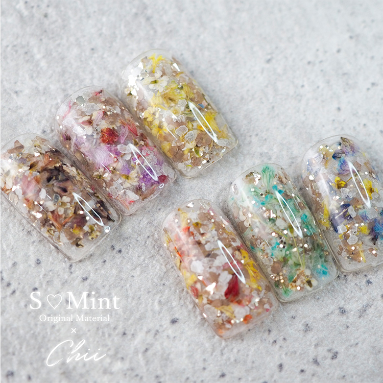 SMint ×Chii Flower Flake2 6色セット