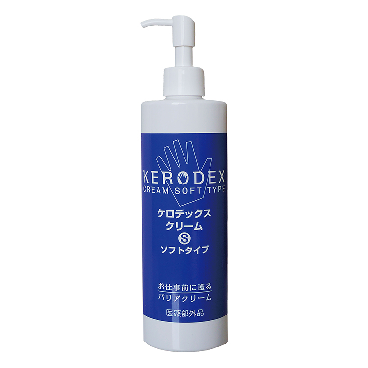 お取り寄せ ケロデックスクリームS ソフト 400mL ポンプ