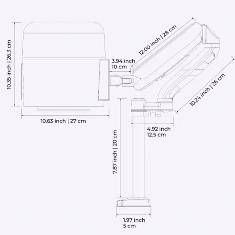 お取り寄せ NFS 高性能集塵機 MAESTRO-Ultimate Protection Nail Station- 【直送】