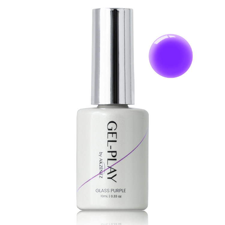 お取り寄せ AKZENTZ ジェルプレイポリッシュ 10mL GP038 グラスパープル