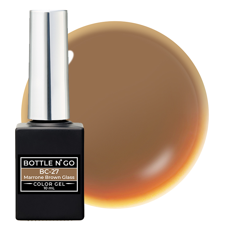 KOKOIST ボトルンゴーカラージェル 10mL BC-27 Marrone Brown Glass