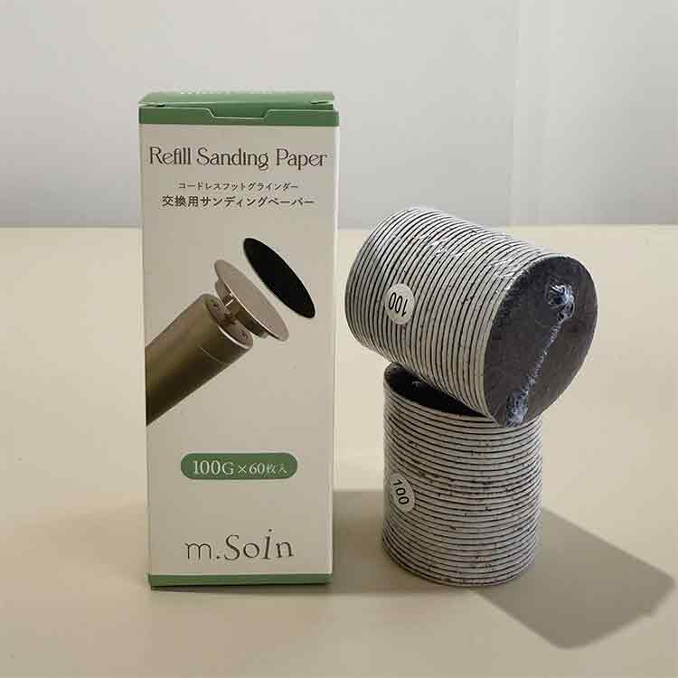 お取り寄せ my&bee m.Soin リフィルサンディングペーパー 100G