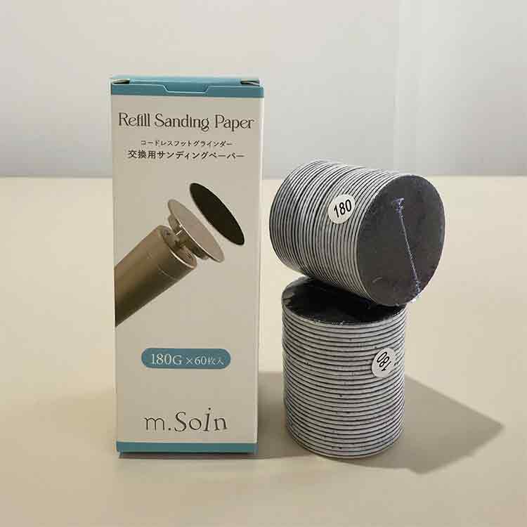 お取り寄せ my&bee m.Soin リフィルサンディングペーパー 180G