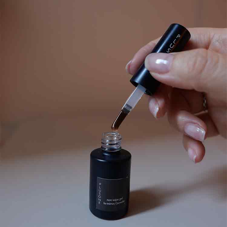 PLUSONE non wipe gel for mirror/powder