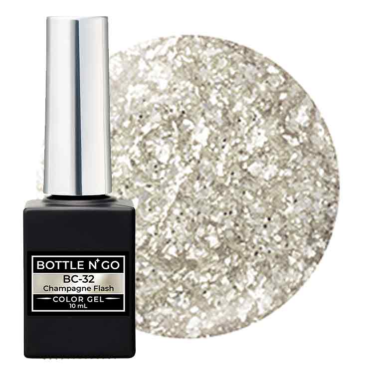 KOKOIST ボトルンゴーカラージェル 10mL BC-32 Champagne Flash