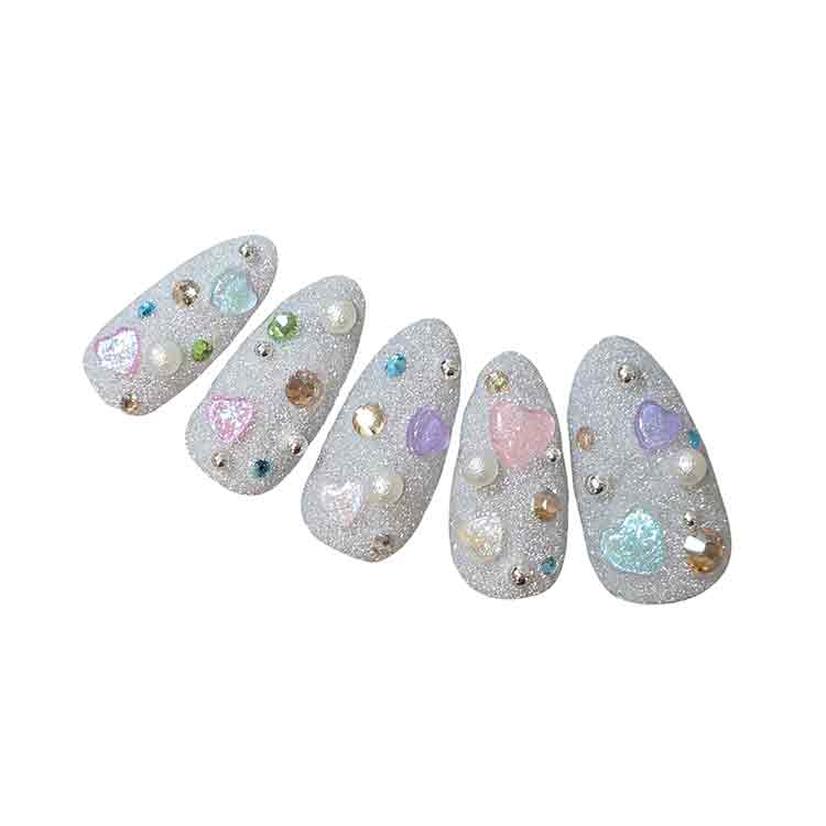 お取り寄せ KOKOIST プシュプシュフラッフィー 07 White(glitter)