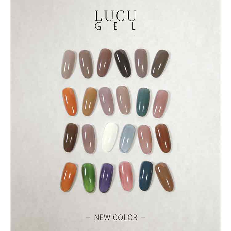 LUCU GEL カラー 3.5g M047 キャラメルオレンジ