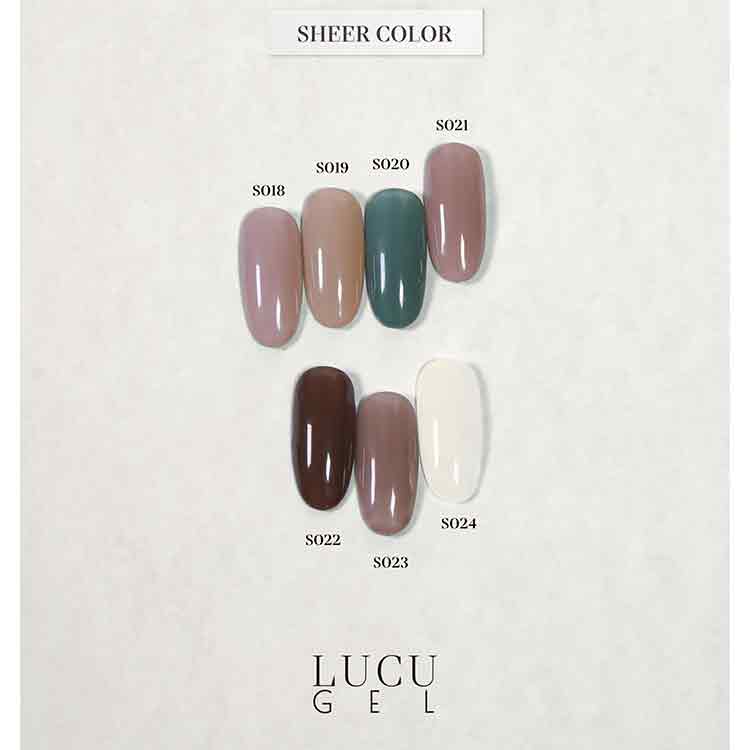 LUCU GEL カラー 3.5g S020 アッシュティール