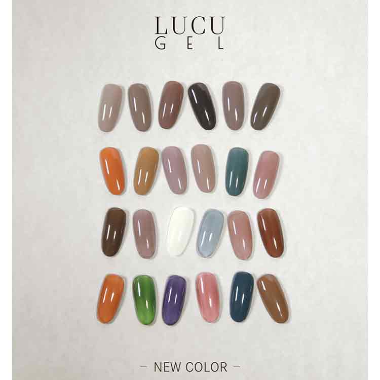 LUCU GEL カラー 3.5g S022 カーキブラウン