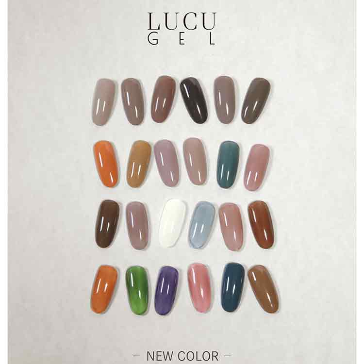 LUCU GEL カラー 3.5g S023 モーヴブラウン