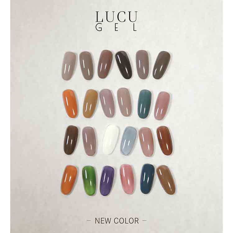 LUCU GEL カラー 3.5g L010 キャメルブラウン