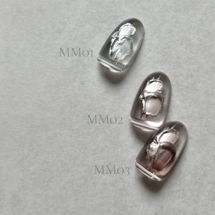 NOVEL メタリックモールディング MM01 ペールシルバー