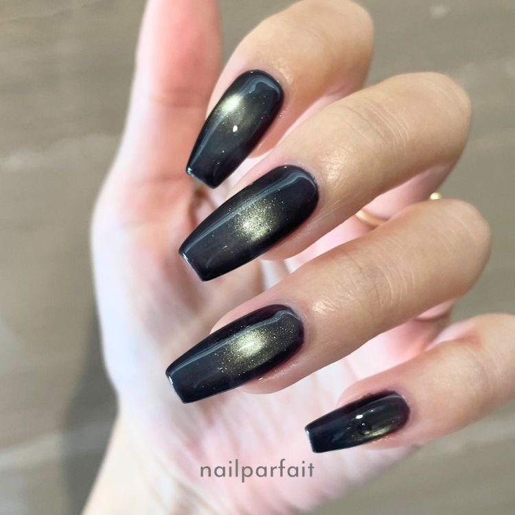 ネイルパフェ　カラージェル　漆黒　MG32