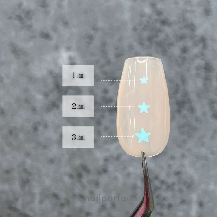 ネイルパフェ　スターパステルパレード4色セット