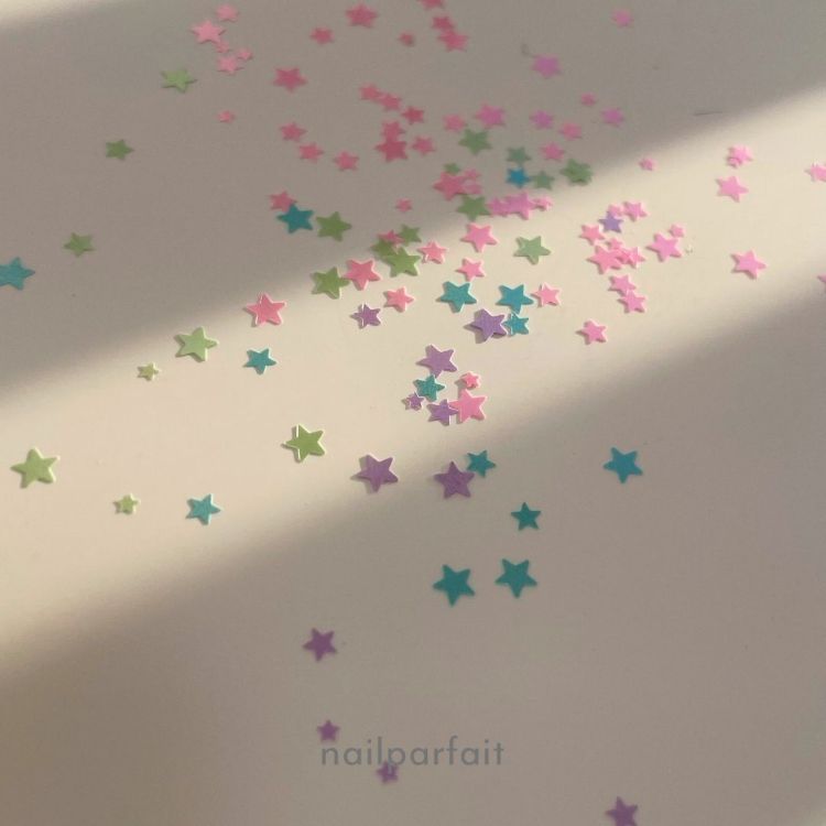 ネイルパフェ　スターパステルパレード4色セット