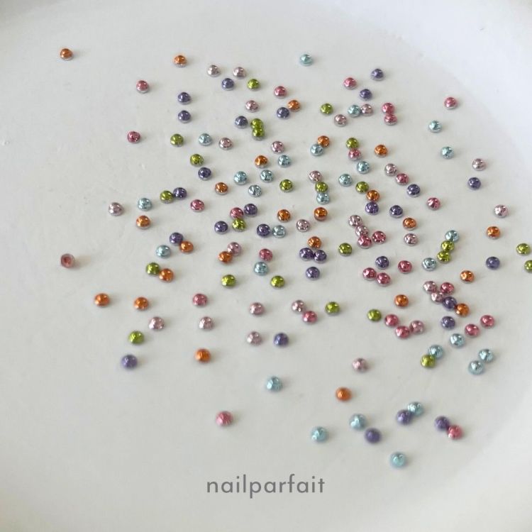 ネイルパフェ　miniメタルスタッズアソート