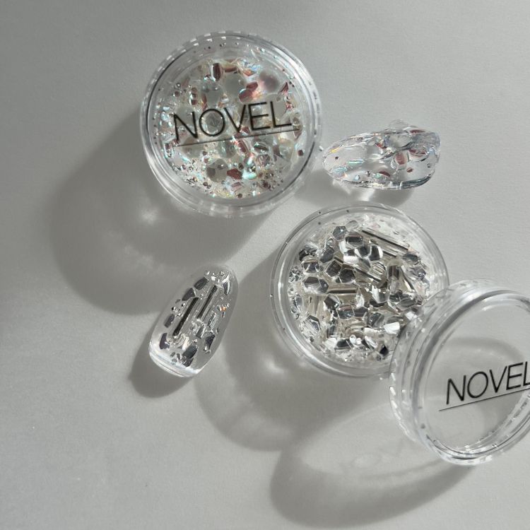 NOVEL P898 クリスタルジェムミックス ビーズミックス