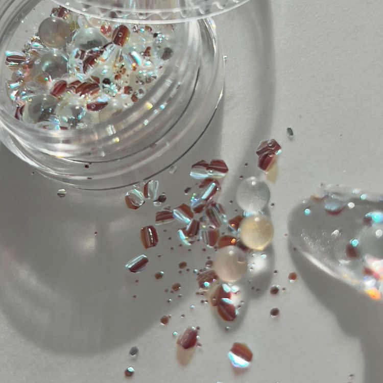 NOVEL P899 クリスタルジェムミックス ガラスボールミックス