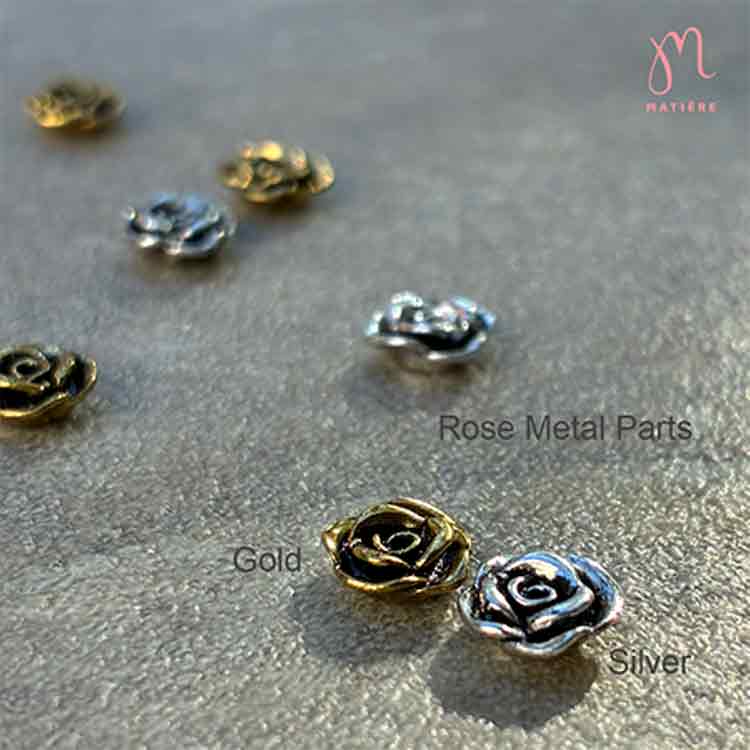 MATIERE メタルパーツ ローズ ゴールド