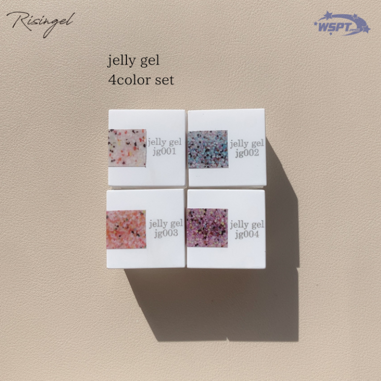 お取り寄せ Risingel jelly gel 4色セット jg001-004